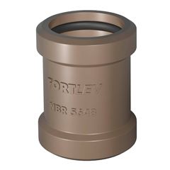 Luva de Correr para Tubo Soldável em PVC 50mm FORTLEV / REF. 10180502