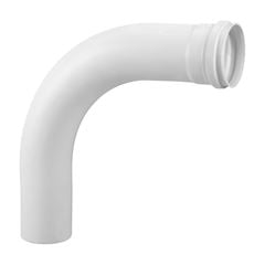 Curva 90° Longa Esgoto SN em PVC 40mm Branco FORTLEV / REF. 11460401