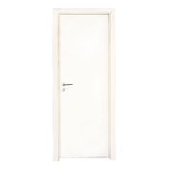Porta de Madeira 70x210cm Lisa Colmeia Laminado Branco Texturizado ROCHA / REF. 10005(1828)