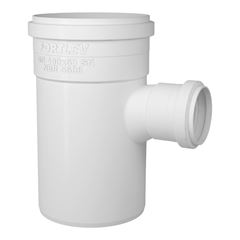 Tê Redução Esgoto SN em PVC 150x100mm Branco FORTLEV / REF. 11261511