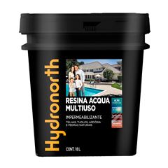 Resina Acrílica Acqua Multiuso Brilhante 18L Incolor HYDRONORTH / REF. 93195