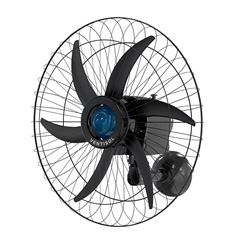 Ventilador em Aço 60cm Bivolt de Parede com 6 Pás Falcon Preto VENTISOL / REF. 6579