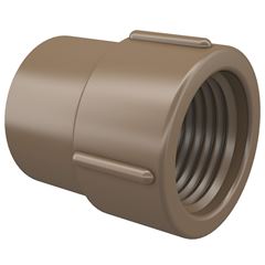 Luva Soldável com Rosca em PVC 25mmx1/2 Pol. FORTLEV / REF. 10192519