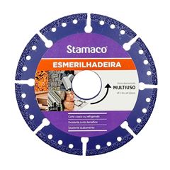 Disco Diamantado 110mm Multiuso Esmerilhadeira STAMACO / REF. 10760