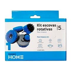 Kit de Escova Rotativa com 5 Peças para Limpeza STAMACO / REF. 10906