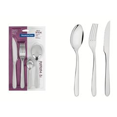Faqueiro em Aço Inox 24 Peças Havai TRAMONTINA / REF. 66905/094