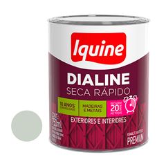 Tinta Esmalte Acetinada Dialine Seca Rápido 750ml Branco Gelo IQUINE / REF. 144200383