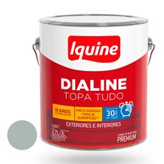Tinta Esmalte Alto Brilho Dialine Base Água 3L Platina IQUINE / REF. 234200682