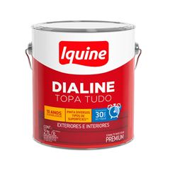 Tinta Esmalte Alto Brilho Dialine Base Água 3L Verde Folha IQUINE / REF. 234203482