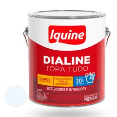 Tinta Esmalte Acetinada 3L Dialine Base Água Branco Neve IQUINE / REF. 236200282R
