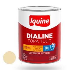 Tinta Esmalte Alto Brilho Dialine Base Água 750ml Marfim IQUINE / REF. 234202083