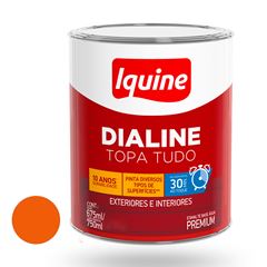Tinta Esmalte Auto Brilho Dialine Base Água 750ml Laranja IQUINE / REF. 234204483