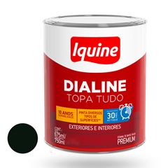 Tinta Esmalte Fosca Dialine Base Água 750ml Preto IQUINE / REF. 332205783
