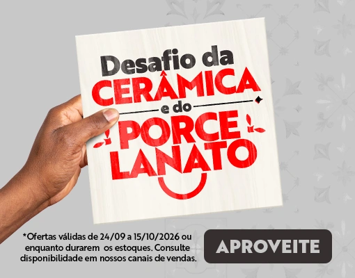 DESAFIO DA CERÂMICA - 24/09 A 15/10